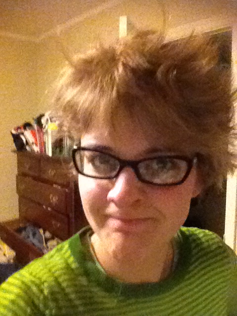 When my friend was telling me how easy short hair is to fix, so I sent her this amazing #iwokeuplikethis photo